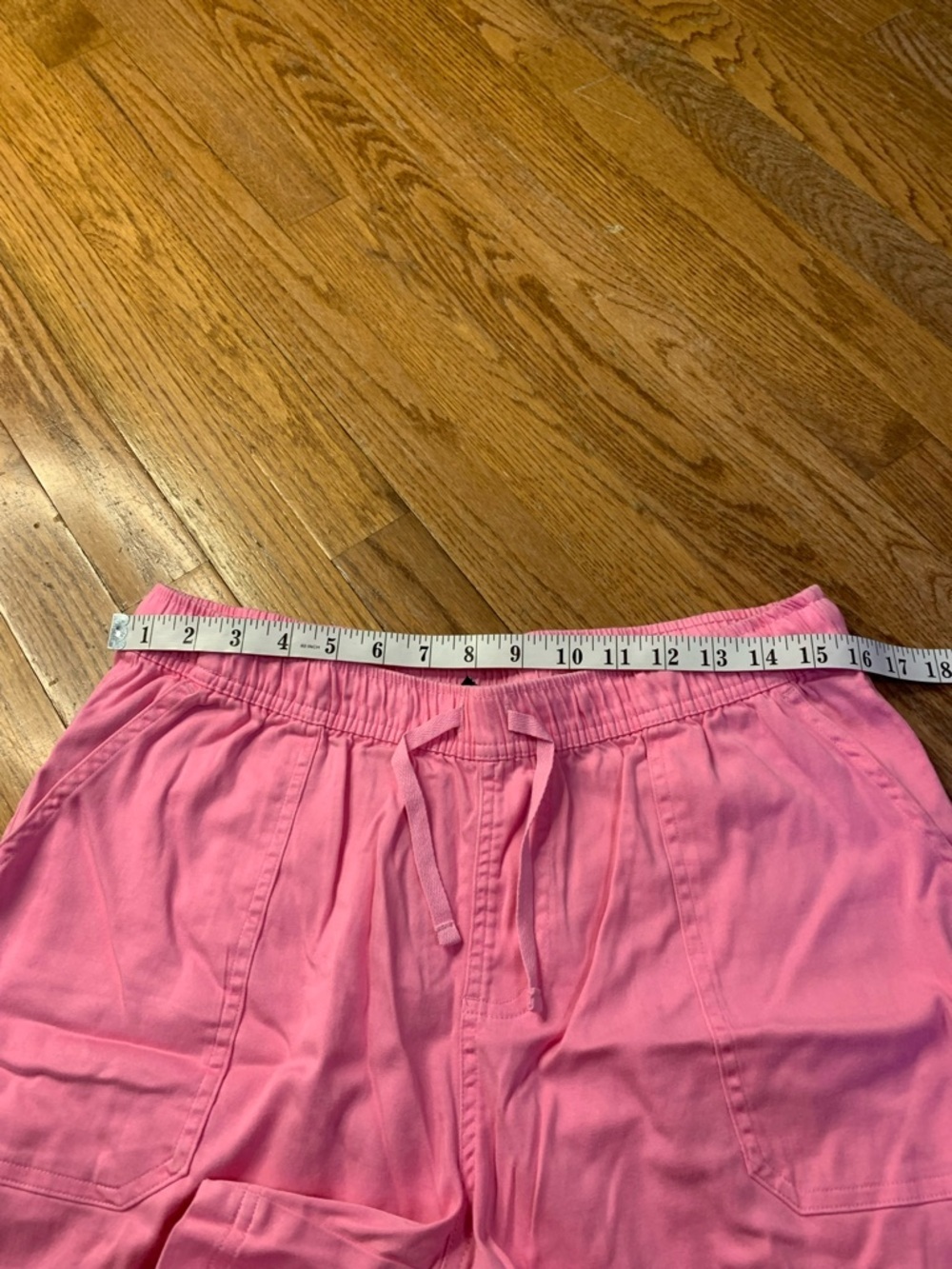 Buffalo David Bitton Pink Tencel Blend Pull-On Shorts - Size Medium - Picture 6 of 7